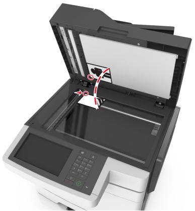LEXMARK CX517DE - Vitre du scanner - 2