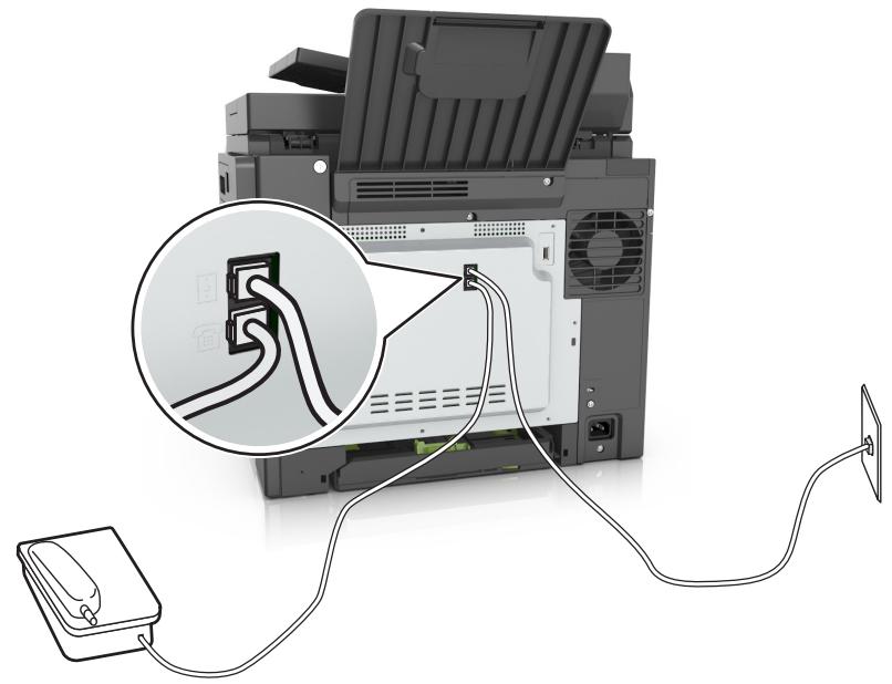 LEXMARK CX517DE - Configuration 1 : L'imprimante est directement connectée à un modem cable - 2