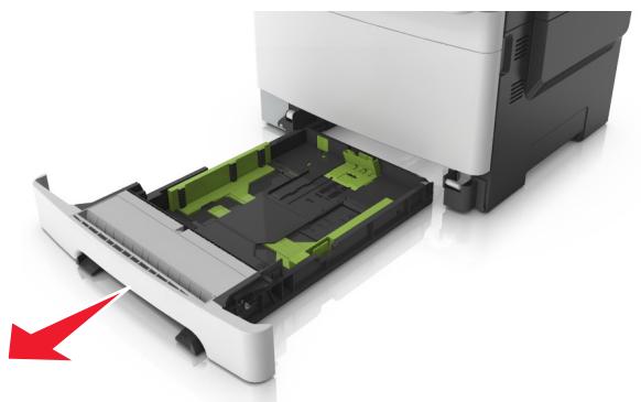 LEXMARK CX517DE - Chargement des bacs 250 et 550 feuilles - 2