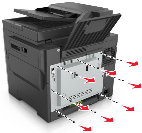 LEXMARK CX517DE - Accès à la carte logique - 2