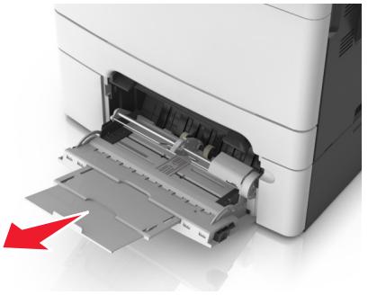 LEXMARK CX517DE - Alimentation du chargeur multifonction - 3