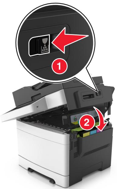 LEXMARK CX517DE - Remplacement de cartouche de toner - 5