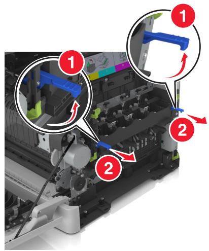 LEXMARK CX517DE - Remplacement d'un kit de traitement d'images en noir et blanc et en couleur - 7