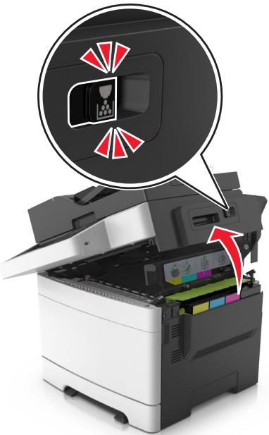 LEXMARK CX517DE - Remplacement de cartouche de toner - 1