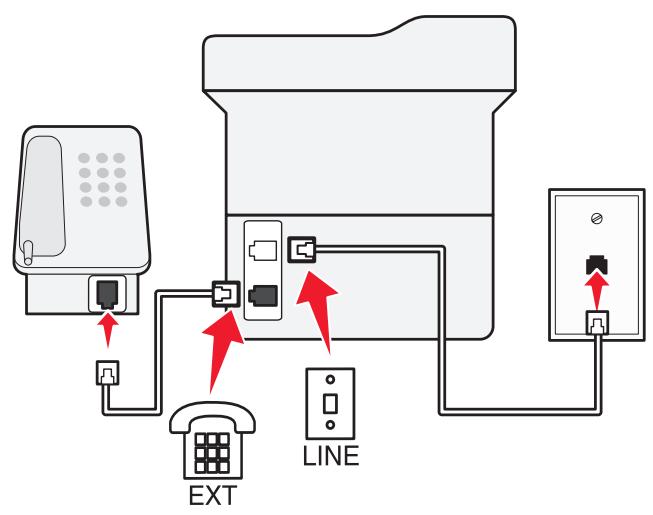 LEXMARK CX517DE - Configuration 1 : L'imprimante est directement connectée à un modem cable - 3