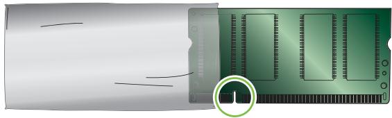 HP LASERJET CP3525 - Installation d'un module DIMM de mémoire DDR - 6