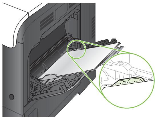 HP LASERJET CP3525 - Chargement du bac 1 - 5