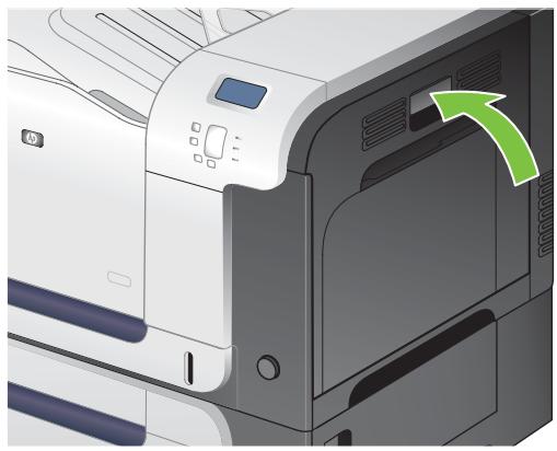 HP LASERJET CP3525 - Suppression des bourrages dans la porte droite - 12