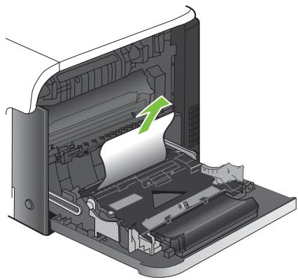 HP LASERJET CP3525 - Suppression des bourrages dans le bac 1 - 3