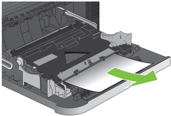 HP LASERJET CP3525 - Suppression des bourrages dans la porte droite - 3