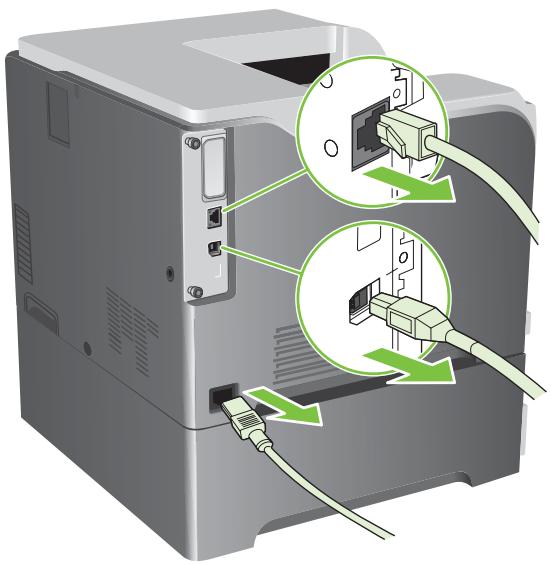 HP LASERJET CP3525 - Installation d'un module DIMM de mémoire DDR - 2