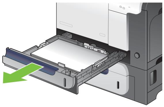 HP LASERJET CP3525 - Suppression des bourrages dans le bac 2 - 2