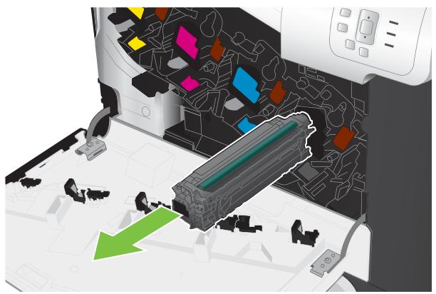 HP LASERJET CP3525 - Remplacement d'une cartouche d'impression - 2