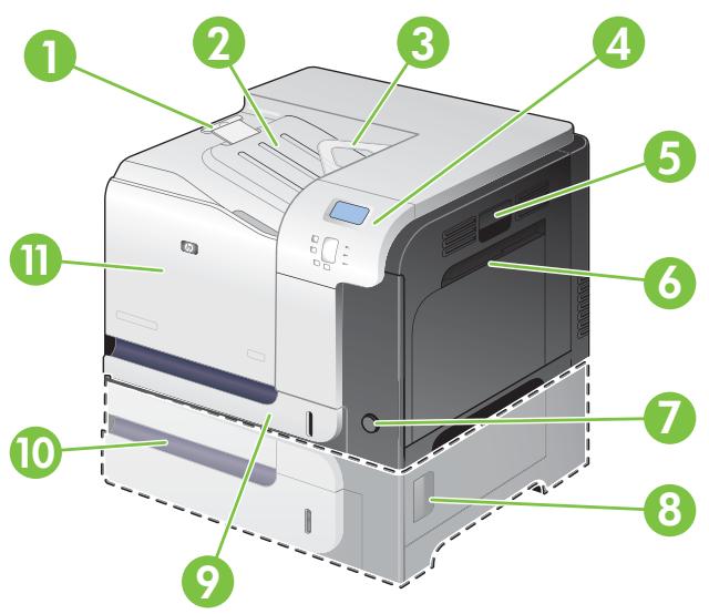 HP LASERJET CP3525 - Vue avant - 1