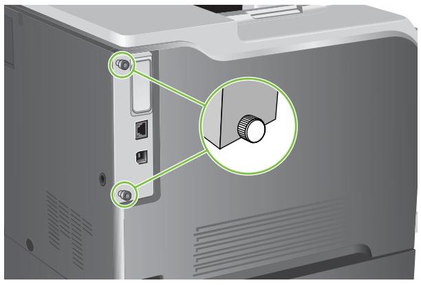 HP LASERJET CP3525 - Installation d'un module DIMM de mémoire DDR - 3