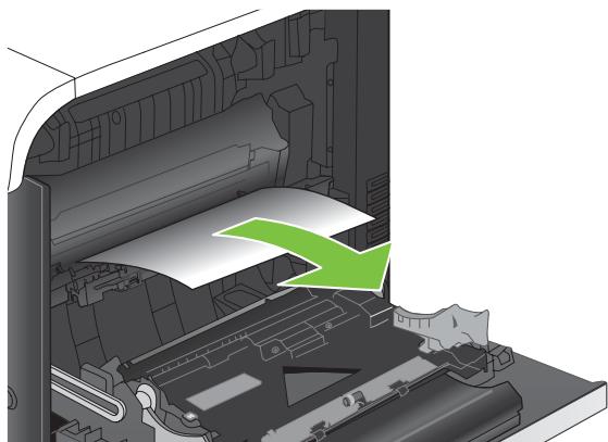 HP LASERJET CP3525 - Suppression des bourrages dans la porte droite - 6