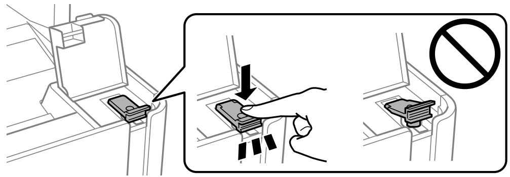 EPSON ET-M1170 - Remplissage du réservoir d'encre - 6