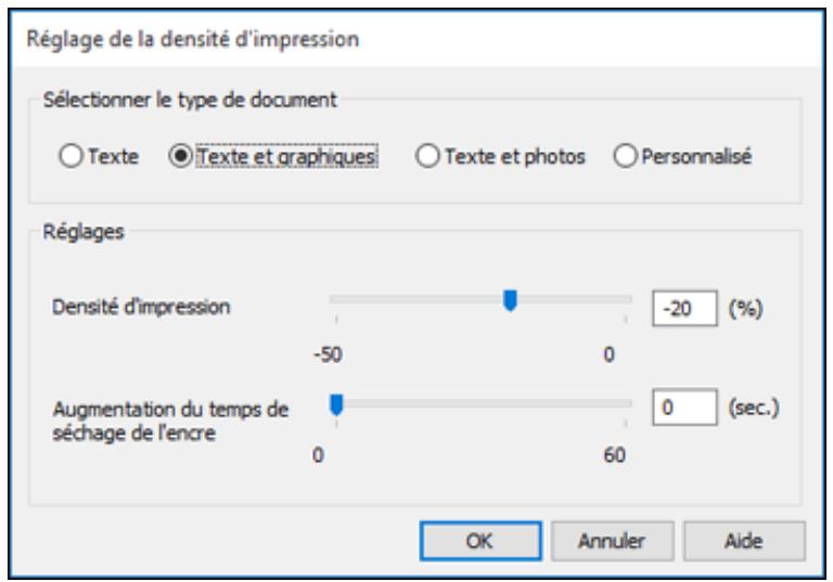 EPSON ET-M1170 - Cette fenêtre s'affiche : - 1