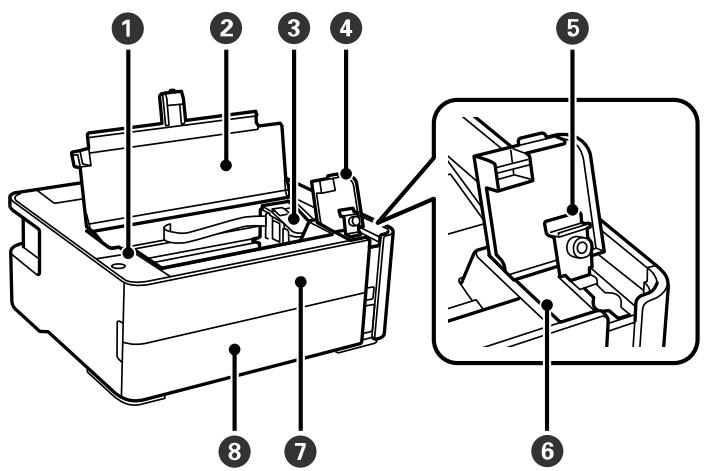 EPSON ET-M1170 - Pièces du produit - avant/intérieur - 1
