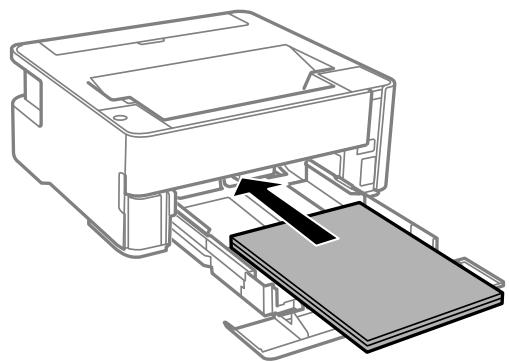EPSON ET-M1170 - Chargement du papier dans le bac papier - 4