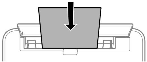 EPSON ET-M1170 - Chargement de papier dans la fente d'alimentation de papier arrière - 3