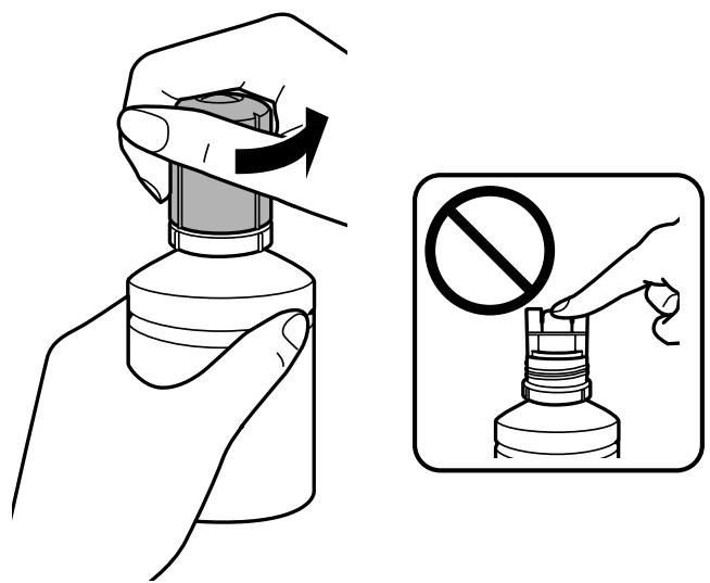 EPSON ET-M1170 - Remplissage du réservoir d'encre - 3