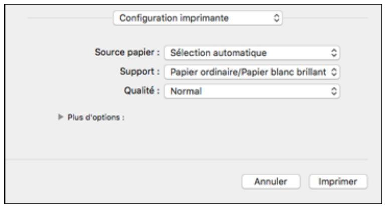 EPSON ET-M1170 - Impression de documents - mac - 1