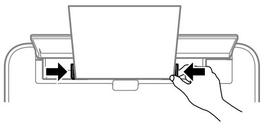 EPSON ET-M1170 - Chargement de papier dans la fente d'alimentation de papier arrière - 6