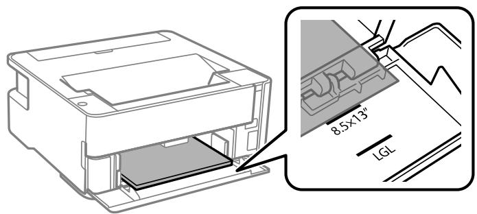 EPSON ET-M1170 - Chargement du papier dans le bac papier - 6