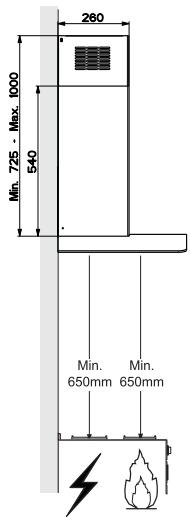 FRANKE ARCH FAR 905 XS D - Encombrement - 3
