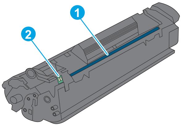 HP M12A - Informations sur le toner - 1