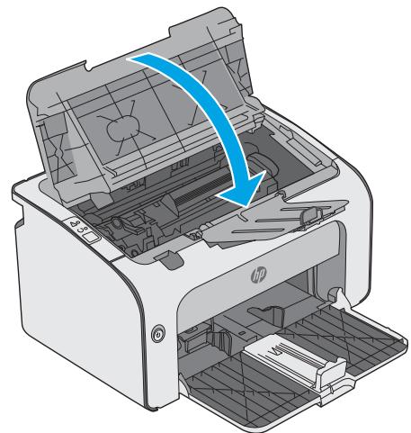 HP M12A - Suppression des bourages dans la zone de la cartouche d'encre - 5