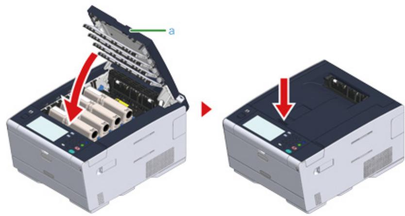 OKI C542DN - Si le code erreur est « 391 », « 392 », « 393 - 5