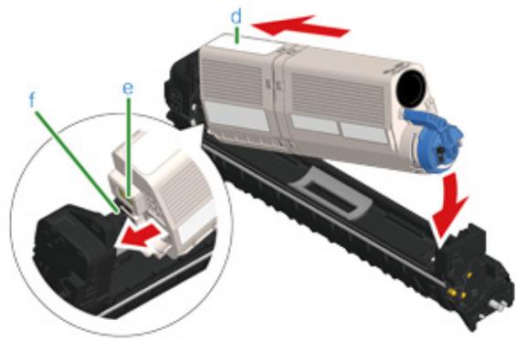 OKI C542DN - Remplacement simultané du tambour image et de la cartouche de toner - 11