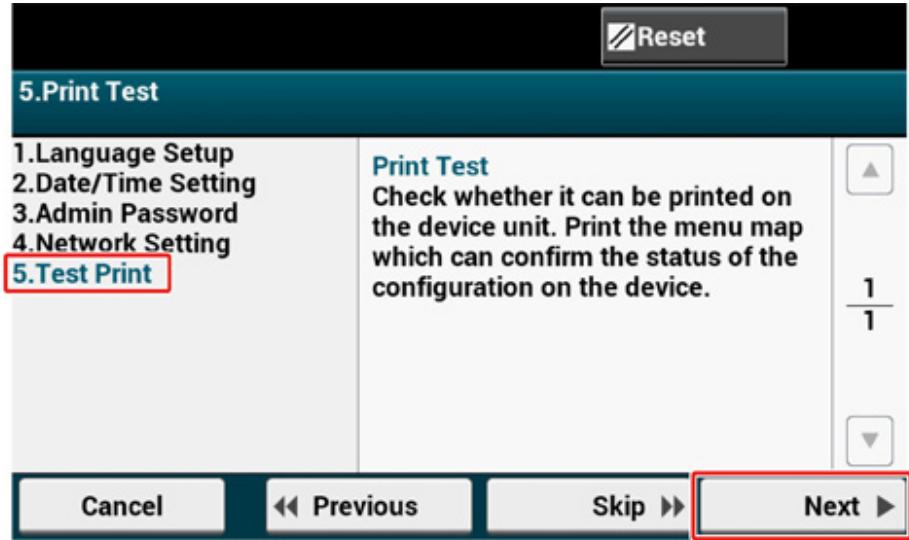 OKI C542DN - Test d'impression - 2