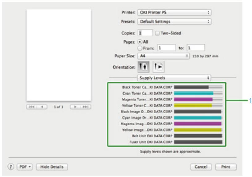 OKI C542DN - - Panneau [secure print (impression sécurisée)] - 2