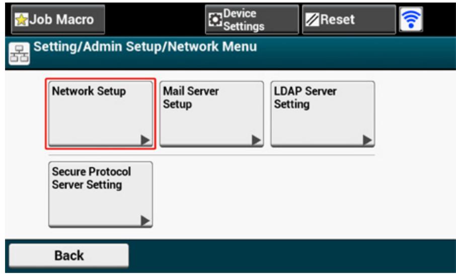 OKI C542DN - Configuration de [enabling default gateway (activation de la passerelle par défaut)] - 10