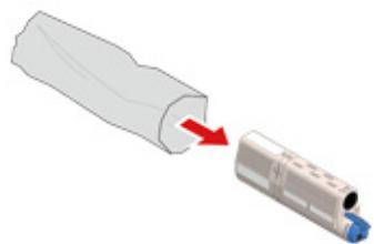 OKI C542DN - Remplacement des cartouches de toner - 7