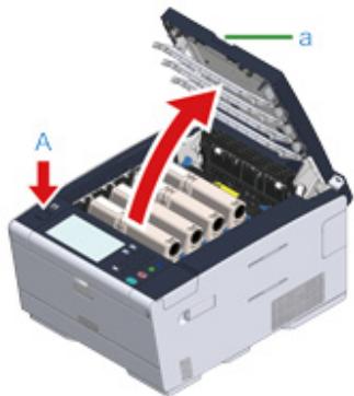 OKI C542DN - Remplacement des cartouches de toner - 4