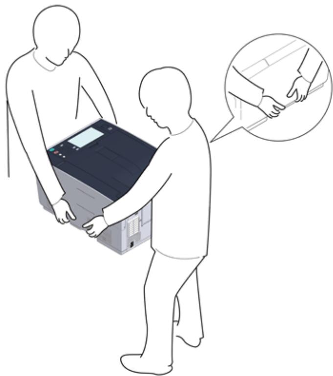 OKI C542DN - Déballage et installation de la machine - 1