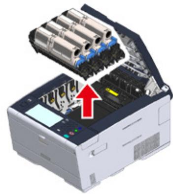 OKI C542DN - Si le code erreur est « 380 », « 381 », « 382 », « 385 », « 389 - 3