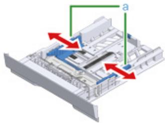 OKI C542DN - Chargement du papier dans le bac - 2