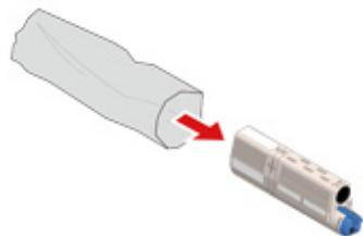 OKI C542DN - Remplacement simultané du tambour image et de la cartouche de toner - 8