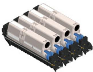 OKI C542DN - Vérification des accessoires - 2