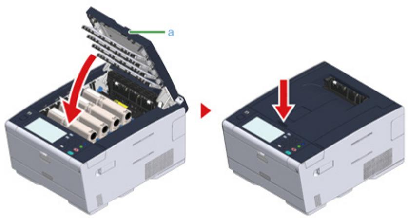 OKI C542DN - Nettoyage de la tête DEL - 3