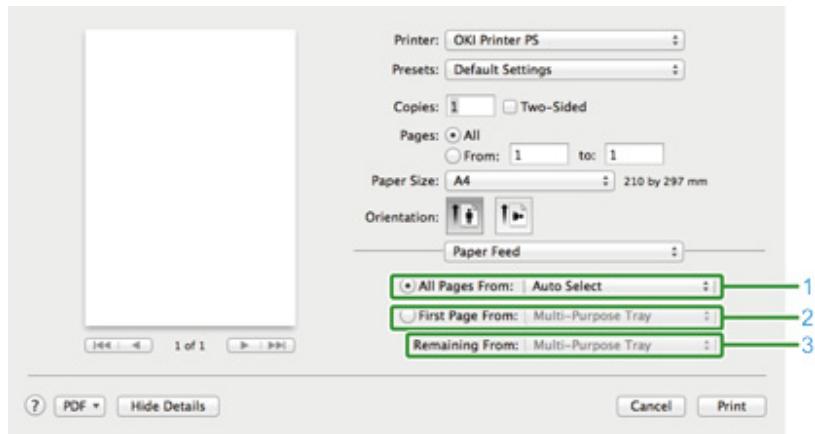 OKI C542DN - - Panneau [alimentation papier] - 1