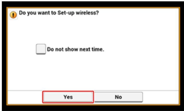 OKI C542DN - Configuration manuelle à partir du volet de l'opérateur pour la connexion - 4