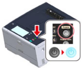 OKI C542DN - Réglage de la langue - 1