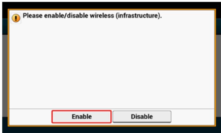 OKI C542DN - Connexion avec WPS - 5