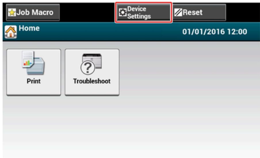OKI C542DN - Configuration de [enabling default gateway (activation de la passerelle par défaut)] - 2